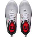 FootJoy Fuel Spikeless Shoes - White/Black/Red