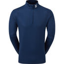 FootJoy Glen Plaid Print Chillout Pullover - Navy
