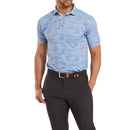 FootJoy Golf Course Doodle Print Polo Shirt - Storm
