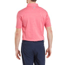 FootJoy Heather Lisle With Trim Polo Shirt - Pink Lemonade