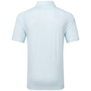FootJoy Houndstooth Geo Lisle Polo Shirt - White/Blue