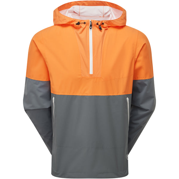FootJoy HydroLite X Waterproof Hoodie Jacket - Solar/Basalt
