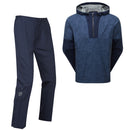 FootJoy HydroLite X Waterproof Hoodie Suit - Navy Camo/Navy
