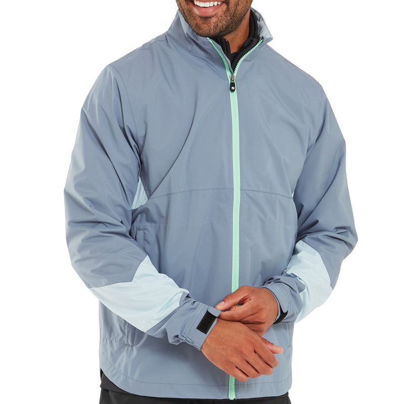 FootJoy HydroLite X Waterproof Jacket - Flint/Niagara