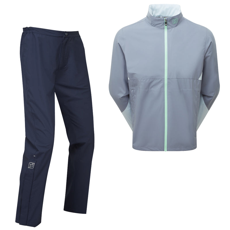 FootJoy HydroLite X Waterproof Suit - Flint/Niagara/Navy