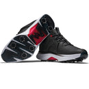 FootJoy Hyperflex Spiked Waterproof Shoes - Black/White/Red