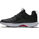 FootJoy Hyperflex Spiked Waterproof Shoes - Black/White/Red