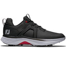 FootJoy Hyperflex Spiked Waterproof Shoes - Black/White/Red