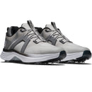 FootJoy Hyperflex Spiked Waterproof Shoes - Grey/White/Charcoal