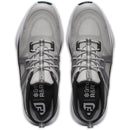 FootJoy Hyperflex Spiked Waterproof Shoes - Grey/White/Charcoal