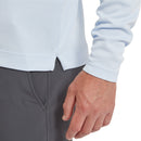 FootJoy Inset Stripe Chillout Pullover - Mist/Storm