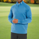 FootJoy Jacquard Thermal 1/4 Zip Chillout - High Tide