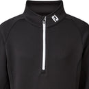 FootJoy Junior Chillout 1/4 Zip Pullover - Black