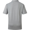 FootJoy Junior Stretch Pique Solid Polo Shirt - Heather Grey