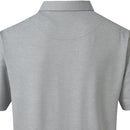 FootJoy Junior Stretch Pique Solid Polo Shirt - Heather Grey