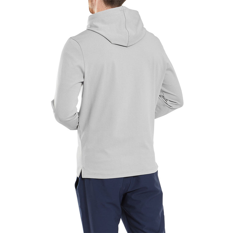 FootJoy Ottoman Jacquard Hoodie - Grey