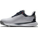 FootJoy PRO SLX Spikeless Waterproof Shoes - White/Navy/Red