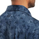 FootJoy Pop Camo Lisle Polo Shirt - Dark Denim