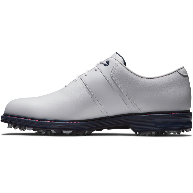 FootJoy Packard Spiked Shoes - White/Pink/Navy