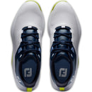 FootJoy ProLite Spikeless Waterproof Shoes - White/Navy/Lime