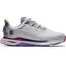 FootJoy Pro SLX Ladies Spikeless Waterproof Shoes - White/Silver/Multi