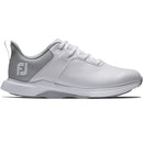 FootJoy ProLite Womens Spikeless Waterproof Shoes - White/Grey
