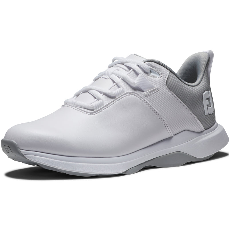 FootJoy Prolite Womens Spikeless Waterproof Shoes - White/Grey
