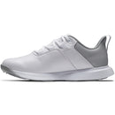 FootJoy ProLite Womens Spikeless Waterproof Shoes - White/Grey