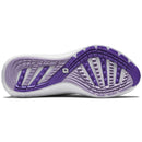 FootJoy Quantum Ladies Spikeless Waterproof Shoes - Grey/White/Purple