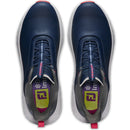 FootJoy Quantum Ladies Spikeless Waterproof Shoes - Navy/White/Pink