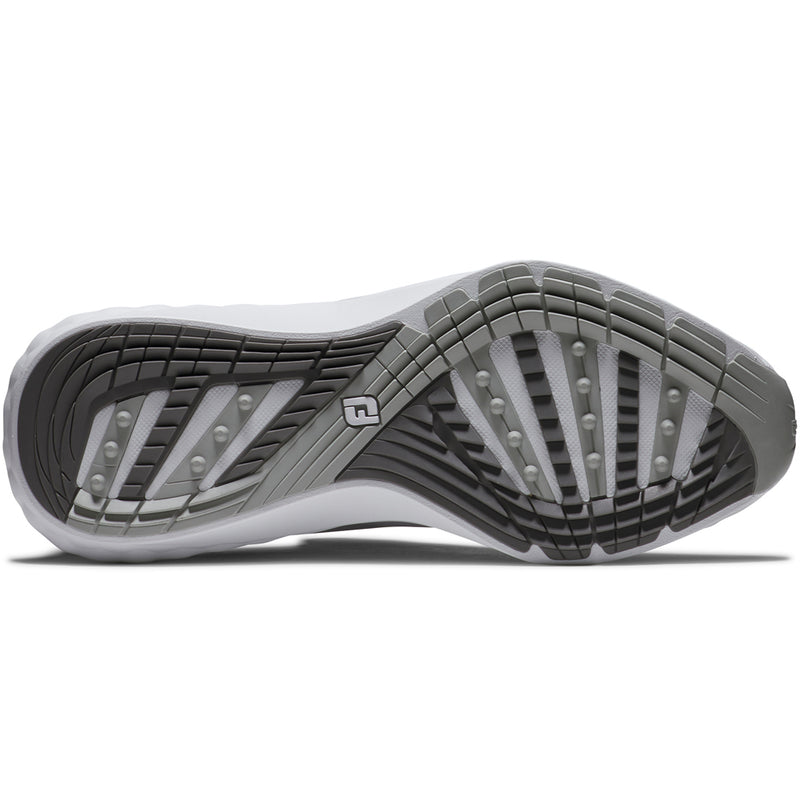 FootJoy Quantum Spikeless Shoes - White/Grey/Silver