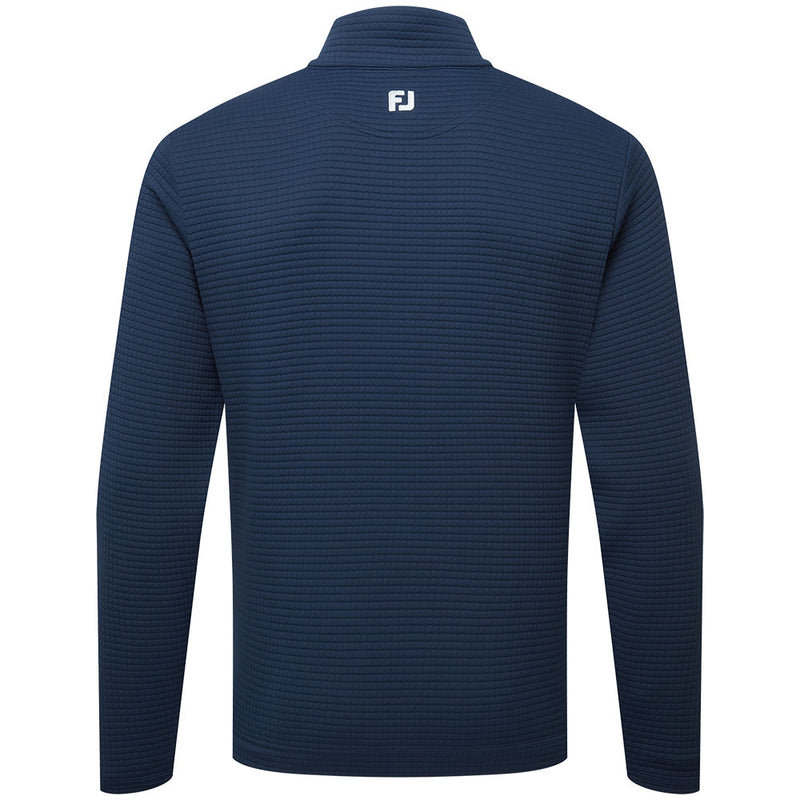 FootJoy Quilt Texture Chill-Out Pullover - Navy