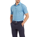 FootJoy Scallop Shell Foulard Polo Shirt - Blue Sky
