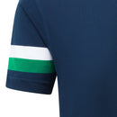 FootJoy Sleeve Stripe Pique Polo Shirt - Navy/Field Green/White