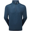 FootJoy Speckle Print Chill-Out Pullover - Dark Denim