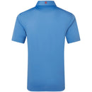 FootJoy Stretch Pique Solid Polo Shirt - Coastal Blue