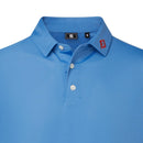 FootJoy Stretch Pique Solid Polo Shirt - Coastal Blue