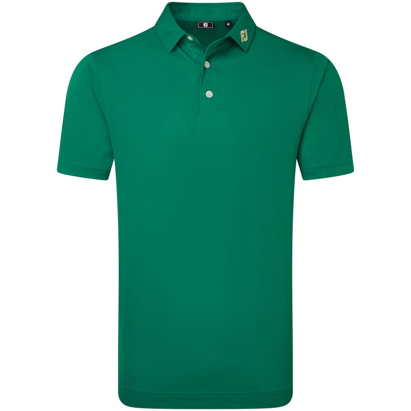 FootJoy Stretch Pique Solid Polo Shirt - Field Green