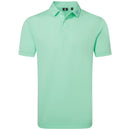 FootJoy Stretch Pique Solid Polo Shirt - Sea Glass
