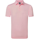 FootJoy Stretch Pique Solid Polo Shirt - Light Pink