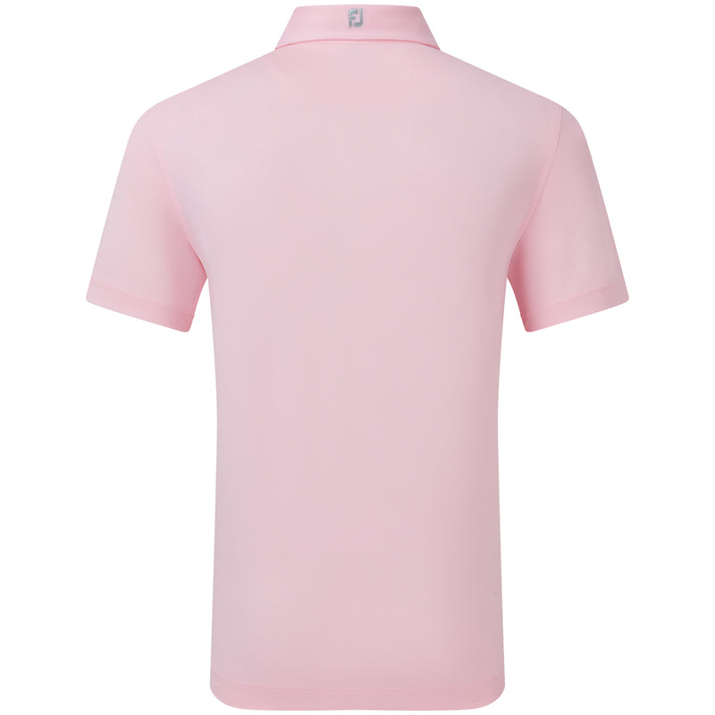 FootJoy Stretch Pique Solid Polo Shirt - Light Pink