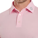FootJoy Stretch Pique Solid Polo Shirt - Light Pink