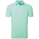FootJoy Stretch Pique Solid Polo Shirt - Sea Glass