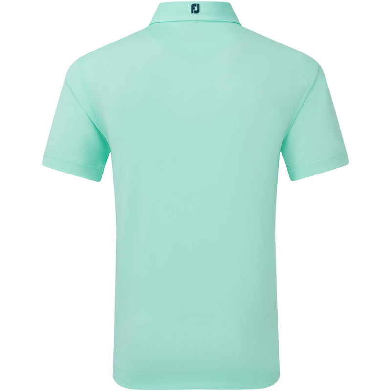 FootJoy Stretch Pique Solid Polo Shirt - Sea Glass