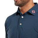 FootJoy Stretch Pique Solid Polo Shirt - Dark Denim