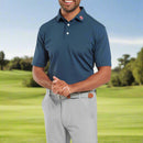 FootJoy Stretch Pique Solid Polo Shirt - Dark Denim