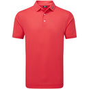 FootJoy Stretch Pique Solid Polo Shirt - Hibiscus