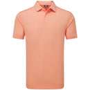 FootJoy Stretch Pique Solid Polo Shirt - Papaya