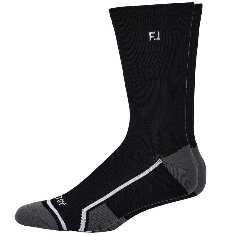 FootJoy Tech D.R.Y. Crew Socks - Black