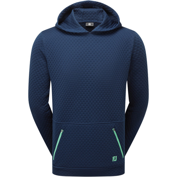 FootJoy Textured Knit Hoodie - Navy